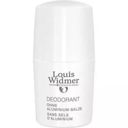 WIDMER Déodorant sans sels daluminium, stick non parfumé, 50 ml