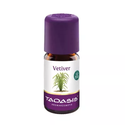 Huile de vétiver bio, 5 ml Huile de vétiver bio, 5 ml