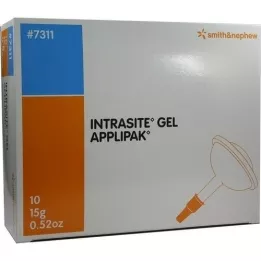 INTRASITE Gel Hydrogel nettoyant pour plaies, 10X15 g