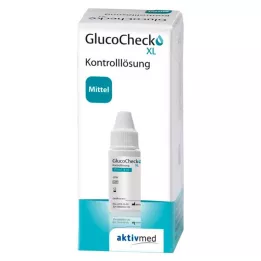 GLUCOCHECK XL Solution de contrôle moyenne, 4 ml