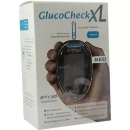 GLUCOCHECK XL Set lecteur de glycémie mmol/l, 1 pc