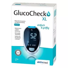 GLUCOCHECK XL Set lecteur de glycémie mmol/l, 1 pc
