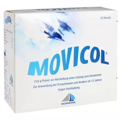 MOVICOL Sachet de préparation pour solution buvable, 20 pièces