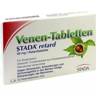 VENEN-TABLETTEN STADA retard, 50 pcs