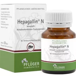 HEPAGALLIN N dragées, 50 pcs