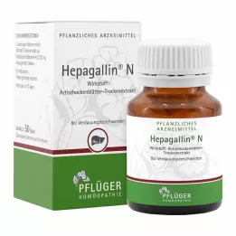 HEPAGALLIN N dragées, 50 pcs