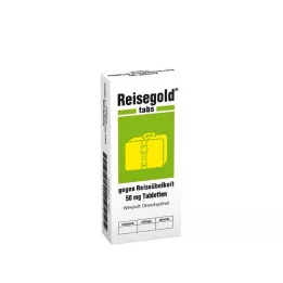 REISEGOLD Tabs contre le mal des transports, 10 pc