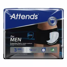 ATTENDS for men 3, 14 pcs