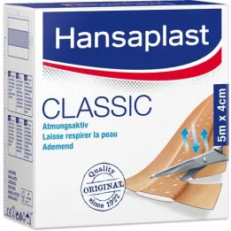 HANSAPLAST Pansement Classic 4 cmx5 m, 1 pc