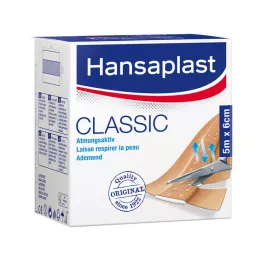 HANSAPLAST Pansement Classic 6 cmx5 m, 1 pc