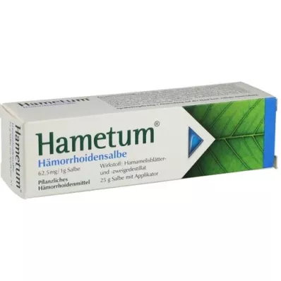 HAMETUM Pommade contre les hémorroïdes, 25 g