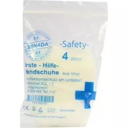 SENADA Gants Safty, 4 pces