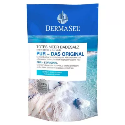 DERMASEL Sel de bain de la Mer Morte Pur, 500 g