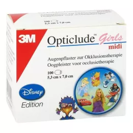 OPTICLUDE 3M Disney girls midi 2538MDPG-100, 100 pces