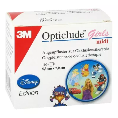 OPTICLUDE 3M Disney girls midi 2538MDPG-100, 100 pces