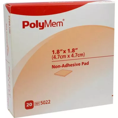 POLYMEM Tampon adhésif 5x5 cm, 20 pces
