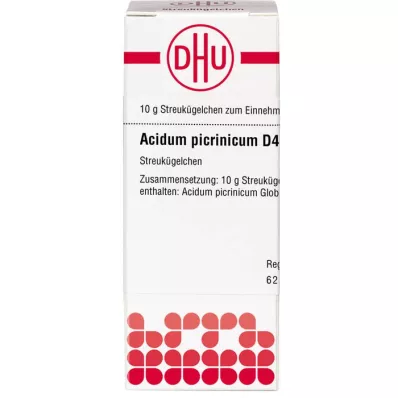 ACIDUM PICRINICUM Globules D 4, 10 g