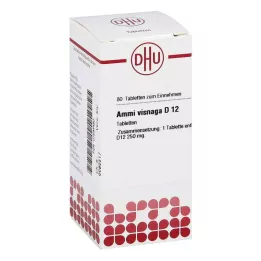 AMMI VISNAGA D 12 comprimés, 80 pc