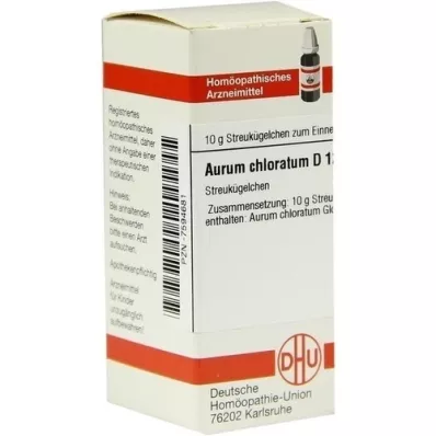 AURUM CHLORATUM Globules D 12, 10 g