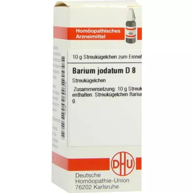 BARIUM JODATUM Globules D 8, 10 g BARIUM JODATUM Globules D 8, 10 g