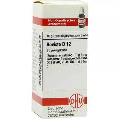 BOVISTA Globules D 12, 10 g