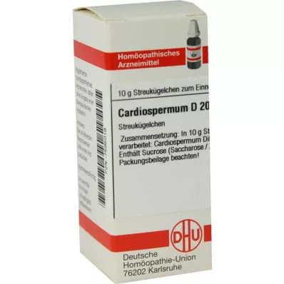 CARDIOSPERMUM D 200 globules, 10 g CARDIOSPERMUM D 200 globules, 10 g