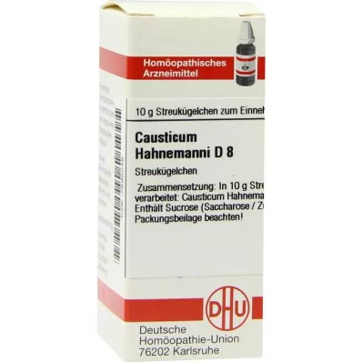 DHU causticum Hahnemanni D 8 globules, 10 g