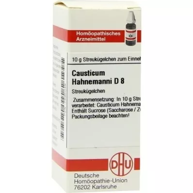 CAUSTICUM HAHNEMANNI Globules D 8, 10 g