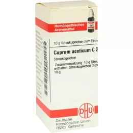 CUPRUM ACETICUM C 200 globules, 10 g