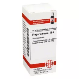 FRAGARIA VESCA Globules D 6, 10 g