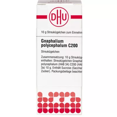 GNAPHALIUM POLYCEPHALUM C 200 globules, 10 g