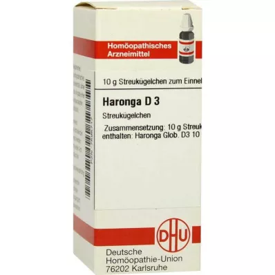 DHU Haronga D 3 globules, 10 g