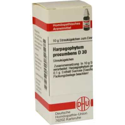 HARPAGOPHYTUM PROCUMBENS D 30 globules, 10 g