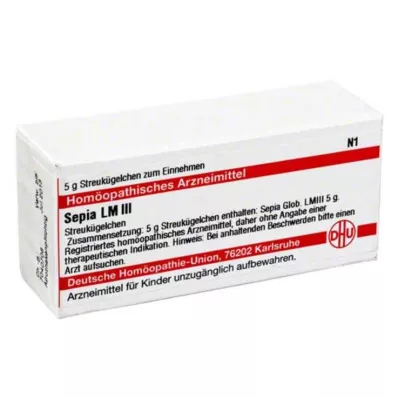 SEPIA LM III Globules, 5 g SEPIA LM III Globules, 5 g