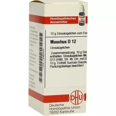 MOSCHUS Globules D 12, 10 g