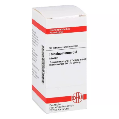 THIOSINAMINUM Comprimés C 3, 80 pc
