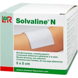 SOLVALINE N Compresses 5x5 cm stériles, 25 pces