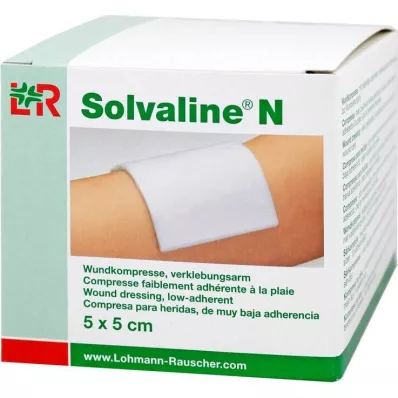 Compresses stériles Solvaline N 5x5 cm, 25 pc Compresses stériles Solvaline N 5x5 cm, 25 pc