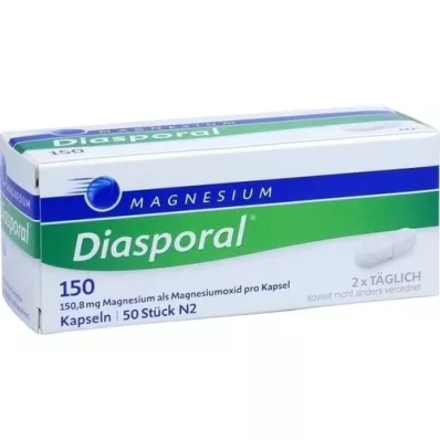 MAGNESIUM DIASPORAL 150 gélules, 50 pcs