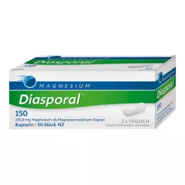 MAGNESIUM DIASPORAL 150 gélules, 50 pcs