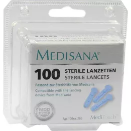 MEDITOUCH Lancettes International, 100 pièces