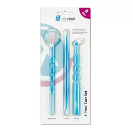 MIRADENT Set dentretien I-Prox Care Set bleu trans, 1 P