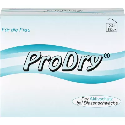 PRODRY Protection active Tampon vaginal pour incontinence, 30 pièces