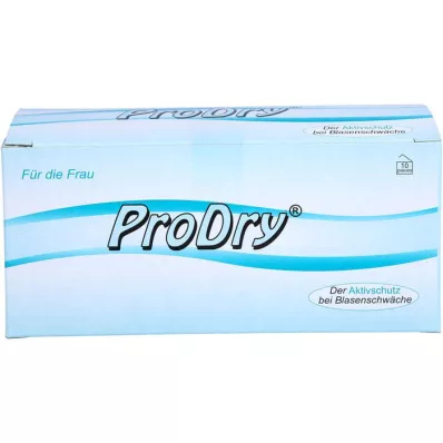 PRODRY Tampon vaginal Protection active Incontinence, 10 pièces