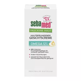 SEBAMED Crème pour le visage peau sèche 12% Omega, 50 ml