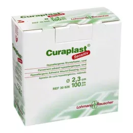 CURAPLAST Strips sensitif rond 23 mm, 100 pces