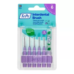 TEPE Brosse interdentaire Original 1,1mm ISO 6 violet, 6 pces