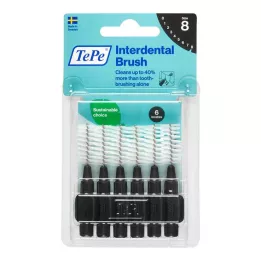 TEPE Brosse interdentaire Original 1,5mm ISO 8 noir, 6 pces