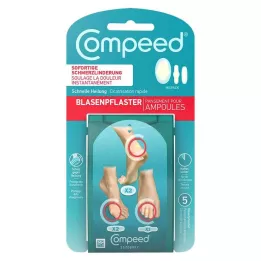 COMPEED Pansement pour ampoules Mixpack, 5 pces
