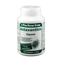 ASTAXANTHIN Gélules végétales de 6 mg, 120 gélules